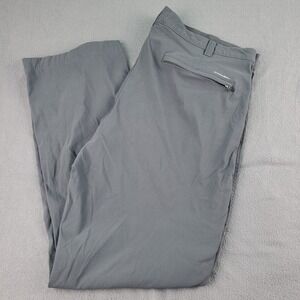 Eddie Bauer Gray Travex Trail Pants Lightweight Outdoor Hiking Travel 38x30
